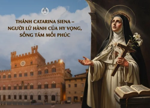 Thánh Catarina Siena – Người lữ hành của hy vọng, sống tám mối phúc