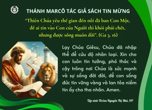 Thánh Macco - Tác giả sách Tin Mừng