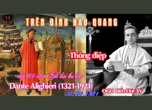 Thông điệp “In Praeclara Summorum - Trên Đỉnh Hào Quang” dịp kỷ niệm 600 năm giỗ Dante Alighieri