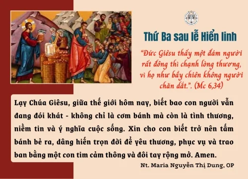 Thứ Ba sau lễ Hiển linh