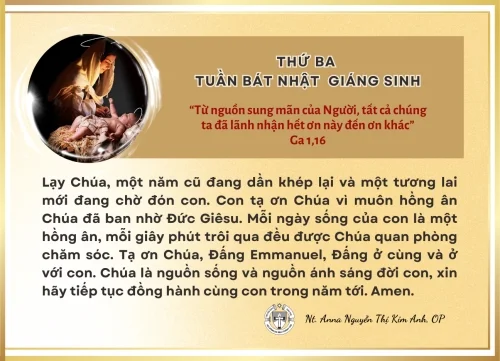Thứ Ba Tuần Bát Nhật Giáng Sinh