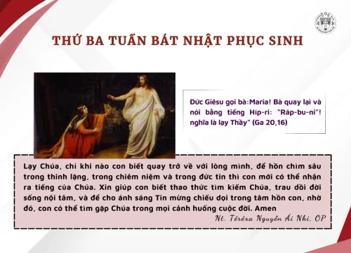 Thứ Ba tuần Bát nhật Phục Sinh