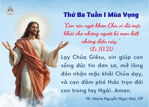 Thứ Ba tuần I mùa vọng
