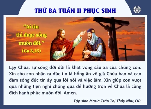 Thứ Ba tuần II Phục sinh
