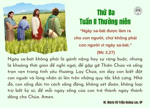 Thứ Ba tuần II thường niên