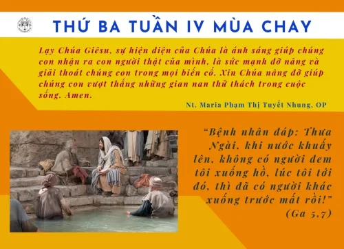 Thứ Ba Tuần IV Mùa Chay