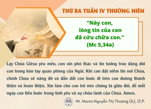 Thứ Ba tuần IV thường niên