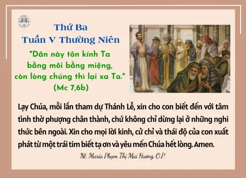 Thứ Ba tuần V thường niên