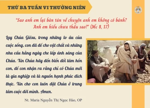 Thứ Ba tuần VI Thường Niên