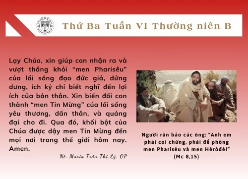 Thứ Ba tuần VI Thường niên B