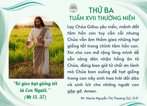 Thứ Ba tuần XVII thường niên