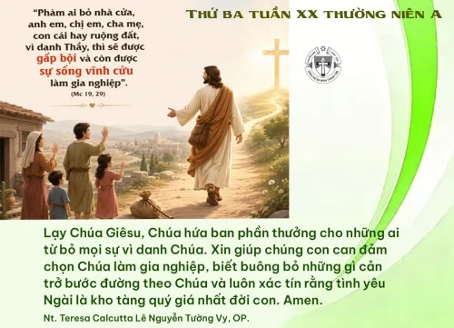 Thứ ba tuần XX Thường niên A