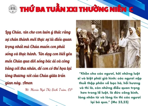 Thứ Ba tuần XXI thường niên