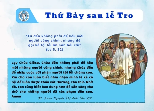 Thứ Bảy sau lễ Tro