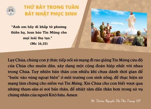 Thứ Bảy trong tuần Bát Nhật Phục Sinh