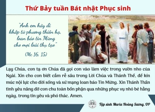 Thứ Bảy tuần Bát nhật Phục sinh