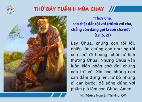 Thứ Bảy tuần II Mùa Chay