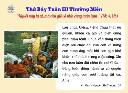 Thứ Bảy tuần III Thường niên