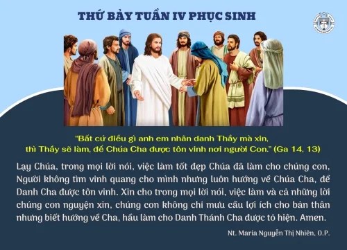 Thứ Bảy tuần IV Phục Sinh