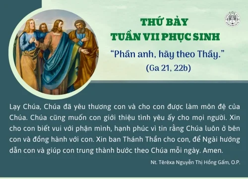 Thứ Bảy tuần VII Phục sinh