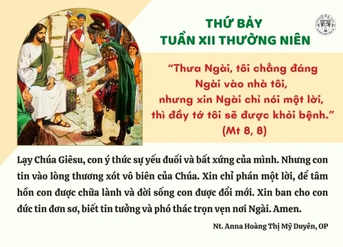 Thứ Bảy tuần XII Thường niên