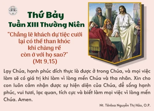 Thứ Bảy tuần XIII thường niên