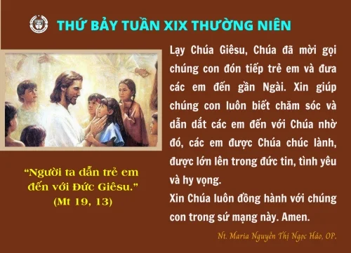 Thứ Bảy tuần XIX Thường niên