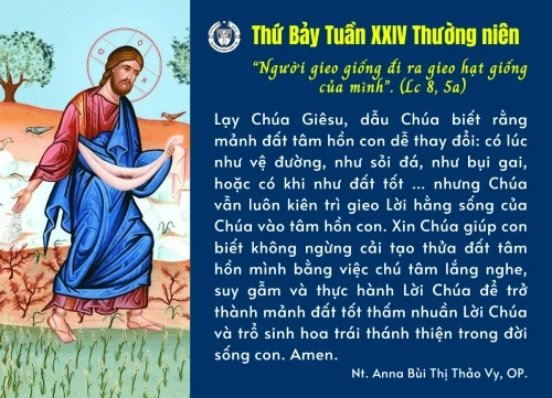 Thứ Bảy tuần XXIV thường niên