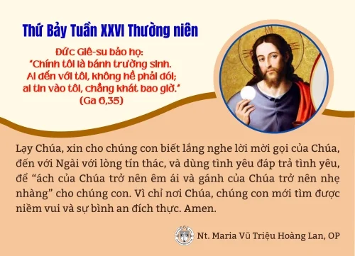 Thứ Bảy tuần XXVI thường niên