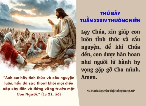 Thứ Bảy tuần XXXIV thường niên