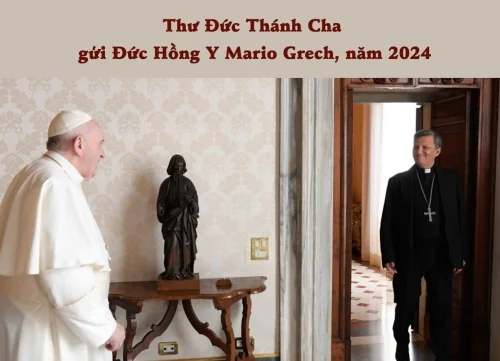 Thư Đức Thánh Cha gửi Đức Hồng Y Mario Grech, năm 2024