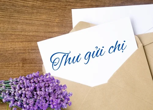 Thư gửi chị