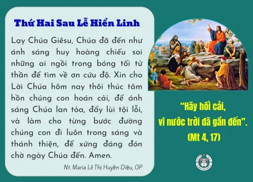 Thứ Hai sau lễ Hiển linh