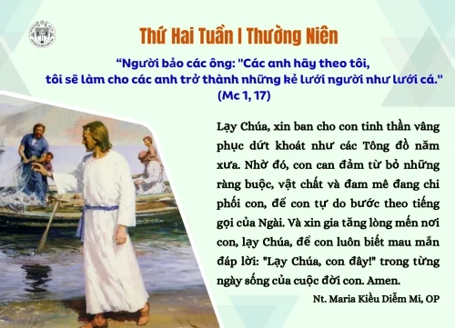 Thứ Hai tuần I thường niên