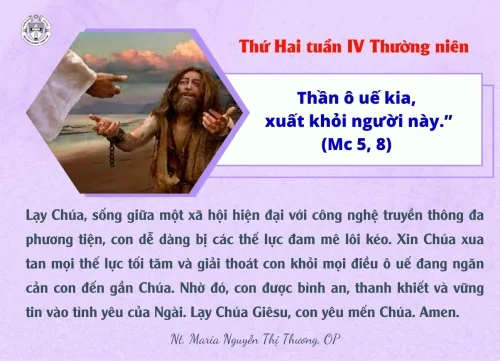 Thứ Hai tuần IV Thường niên