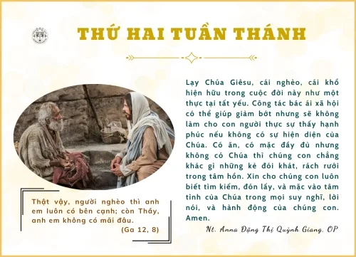 Thứ Hai Tuần Thánh