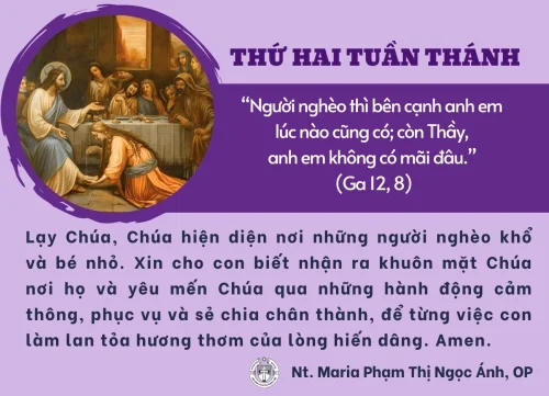 Thứ Hai Tuần Thánh
