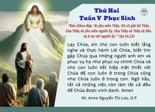 Thứ Hai tuần V Phục sinh