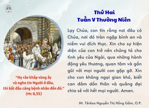 Thứ Hai tuần V thường niên