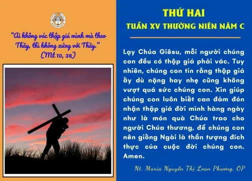 Thứ Hai tuần XV Thường niên