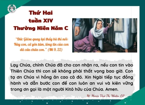 Thứ Hai tuần XVII Thường niên