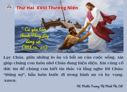 Thứ Hai tuần XVIII Thường niên