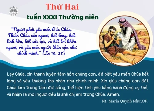 Thứ Hai tuần XXXI thường niên