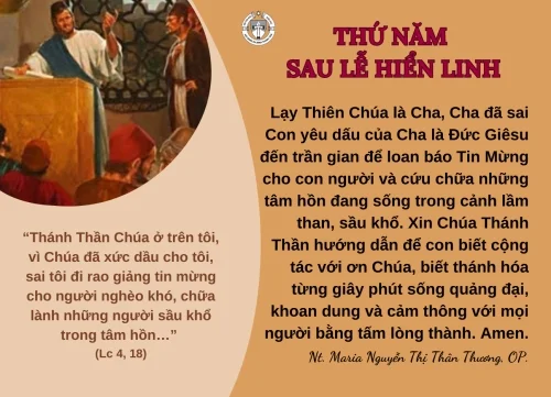 Thứ Năm Sau Lễ Hiển Linh
