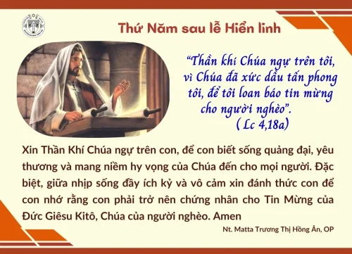 Thứ Năm sau lễ Hiển Linh