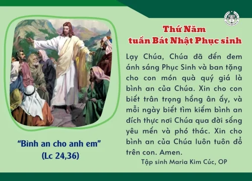 Thứ Năm tuần Bát nhật Phục sinh