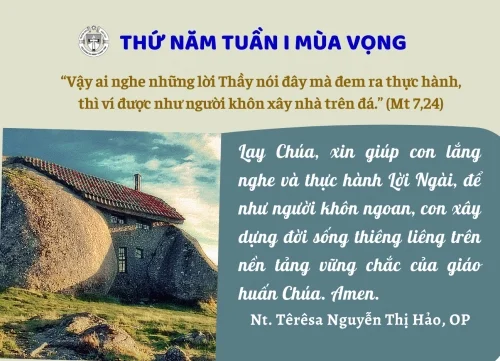Thứ Năm tuần I mùa vọng