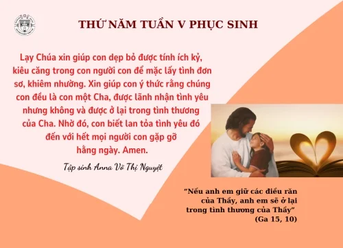 Thứ Năm tuần V Phục Sinh