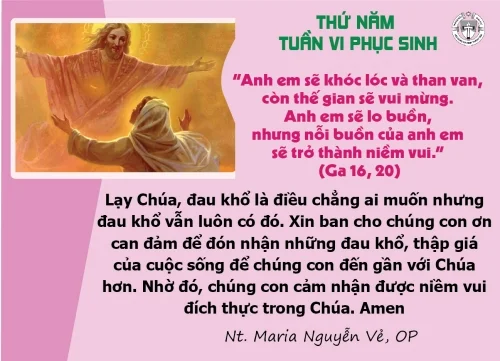 Thứ Năm tuần VI Phục Sinh
