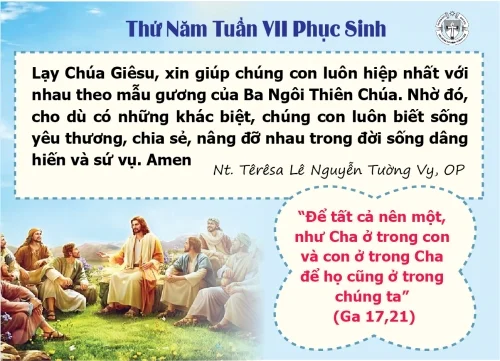 Thứ Năm tuần VII Phục Sinh